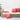 Bankkussens 4 st 60x60 cm stof rood
