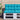 Palletkussen 50x40x12 cm stof turquoise