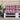 Palletkussen 70x40x12 cm stof ruitpatroon rood