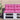 Palletkussens 2 st stof roze