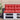 Palletkussens 2 st stof rood