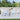 Tuinstoelkussens 6 st gestreept 50x50x4 cm stof wit en blauw