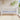 Tuinbankkussen gestreept 200x50x4 cm stof wit en blauw