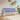 Tuinbankkussens 2 st oxford stof gestreept wit en blauw