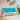 Tuinbankkussens 2 st 200x50x7 cm stof turquoise