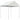 Prieel met dak 2,28x2,23x2,69 m polyetheen wit
