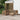 6-delige Loungeset met kussens bamboe taupe