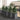 Plantenbakken 4 st 30x30x37 cm polypropeen zwart