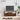 Tv-meubel 102x33x45 cm bewerkt hout en ijzer gerookt eikenkleur