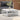 Tuintafel 70x70x34 cm geweven stof wit