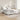 Bedframe bewerkt hout wit 135x190 cm
