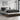 Bedframe bewerkt hout hoogglans wit 140x190 cm