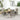 5-delige Tuinset met kussens poly rattan grijs