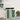 Containerberging dubbel massief grenenhout wit