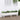 Plantenbak verhoogd 160x30x38 cm massief grenenhout wit