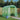 Tuinkas met stalen frame 4 m² 2x2x2 m