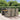 7-delige Tuinset met kussens poly rattan grijs
