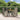 5-delige Tuinset met kussens poly rattan grijs