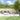 6-delige Loungeset met kussens massief hout wit