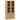 Vitrinekast VIGO 85x35x170 cm massief grenenhout