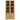 Vitrinekast VIGO 85x35x170 cm massief grenenhout