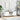 Platenkast 121x38x48 cm bewerkt hout wit