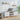 Platenkast 121x38x48 cm bewerkt hout wit
