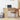 Bureau 100x55x75 cm bewerkt hout sonoma eikenkleurig
