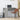 Bureau 100x55x75 cm bewerkt hout grijs sonoma eikenkleurig