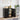 Archiefkast 90x40x90 cm staal zwart