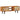 Tv-meubel met deuren 112x30x40 cm massief acaciahout en metaal