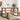 Eettafel met natuurlijke rand 140x80x75 cm massief acaciahout