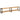 Tv-meubel 200x30x40 cm massief mangohout