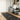 Vloerkleed wasbaar anti-slip 80x300 cm zwart en goudkleurig