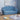 Kinderbank 2-zits zacht pluche blauw