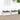 Plantenbakken 2 st cm massief grenenhout wit