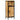 Badkamerkast 40x27x90 cm massief mangohout en ijzer