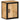 Badkamerkast 40x30x50 cm massief mangohout en ijzer