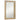 Badkamerspiegel 50x70x2,5 cm massief mangohout en glas