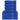 6-delige Handdoekenset 360 g/m² 100% katoen blauw