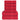 6-delige Handdoekenset 360 g/m² 100% katoen rood