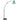 Vloerlamp 25 W E27 150 cm verweerd blauw