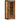 Badkamerwandkast 40x30x90 cm massief acaciahout en ijzer