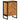 Badkamerkast 40x30x60 cm massief acaciahout en ijzer
