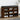 Schoenenbank 82x32x50 cm bewerkt hout gerookt eikenkleurig