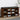 Schoenenbank 102x32x50 cm bewerkt hout gerookt eikenkleurig