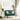 Bankje met rugleuning 119,5x64,5x75 cm fluweel donkergroen