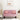 Bankje met rugleuning 119,5x64,5x75 cm fluweel roze