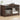 Tv-meubel met glazen deuren 68x37x42 cm bruineikenkleurig