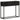 Wandtafel 90x30x76 cm massief mangohout en ijzer zwart
